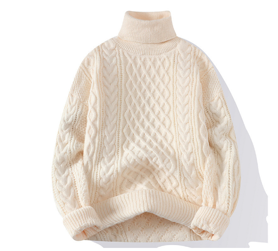 Lytheris™ | Pull à col roulé torsadé vintage