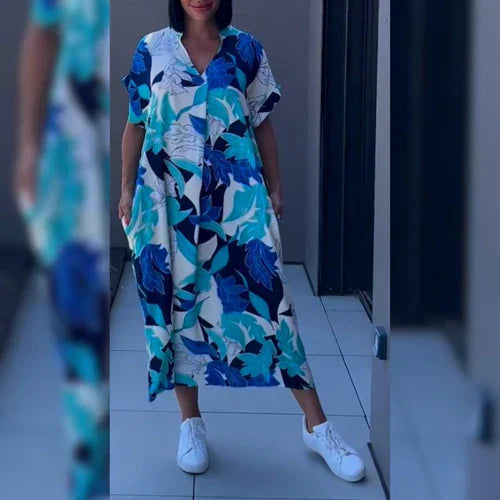 Zivra™ | Robe Fleurie Élégante pour un Look Romantique et Raffiné