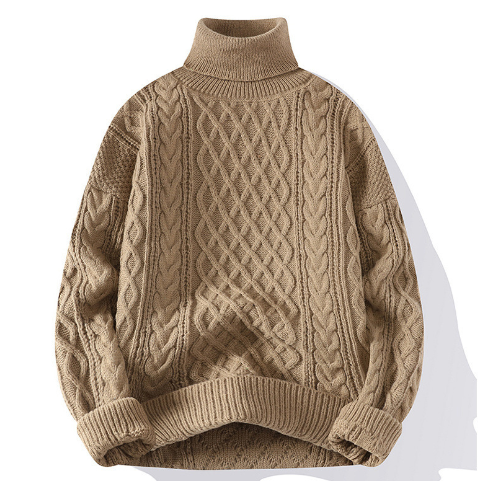 Lytheris™ | Pull à col roulé torsadé vintage