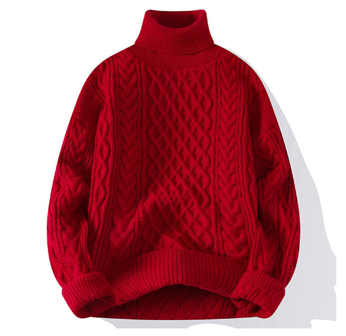 Lytheris™ | Pull à col roulé torsadé vintage