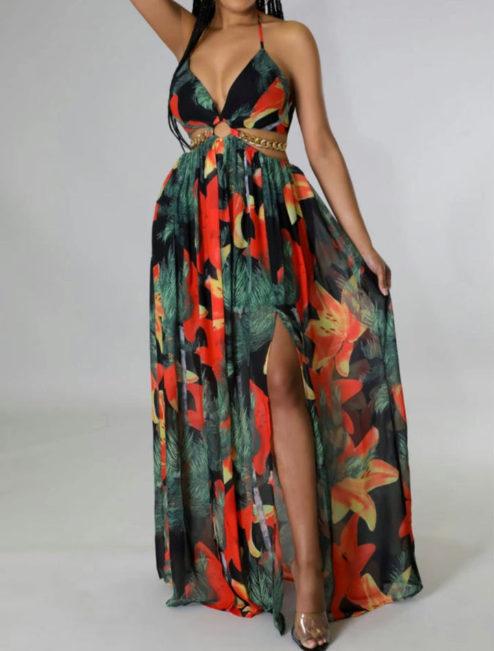 Elowan™ | Élégante Robe d'Été Tropicale