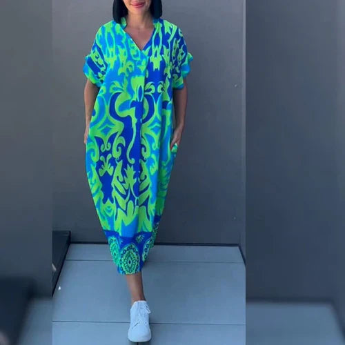 Zivra™ | Robe Fleurie Élégante pour un Look Romantique et Raffiné