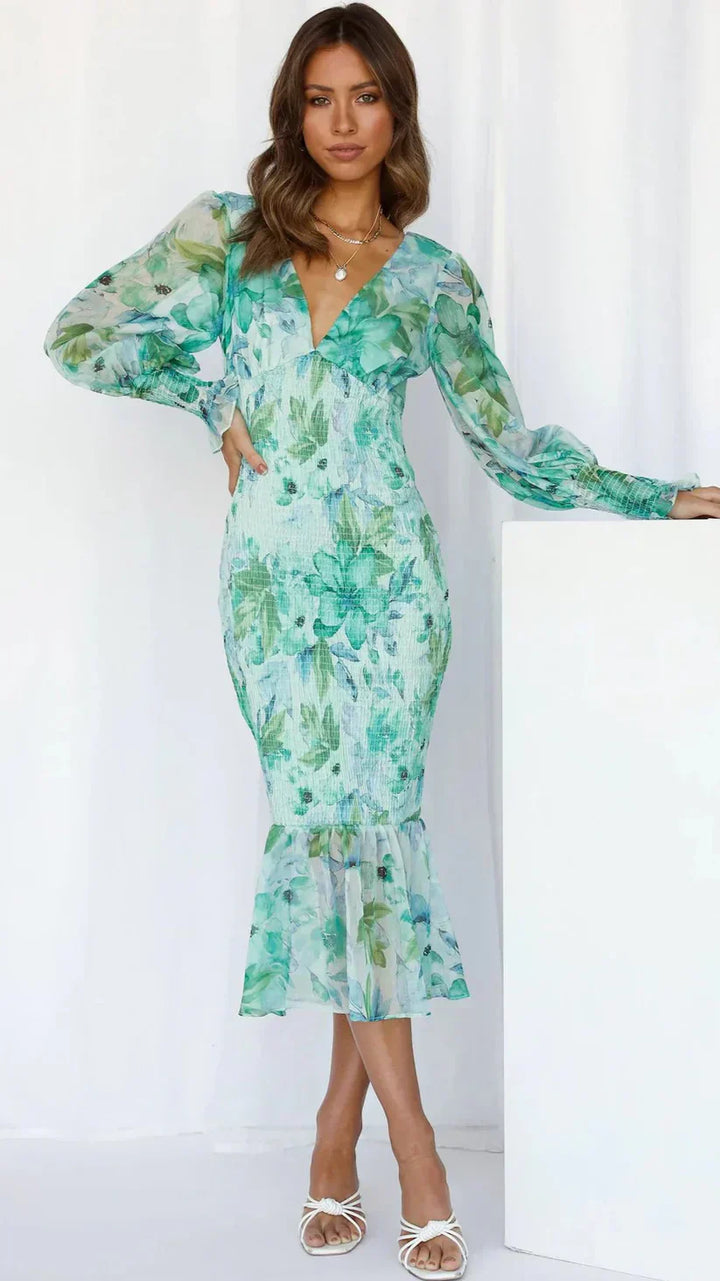 Miley - Robe à motifs floraux