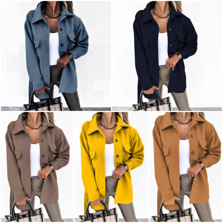 Erylia™ | Manteau de chemise à la mode