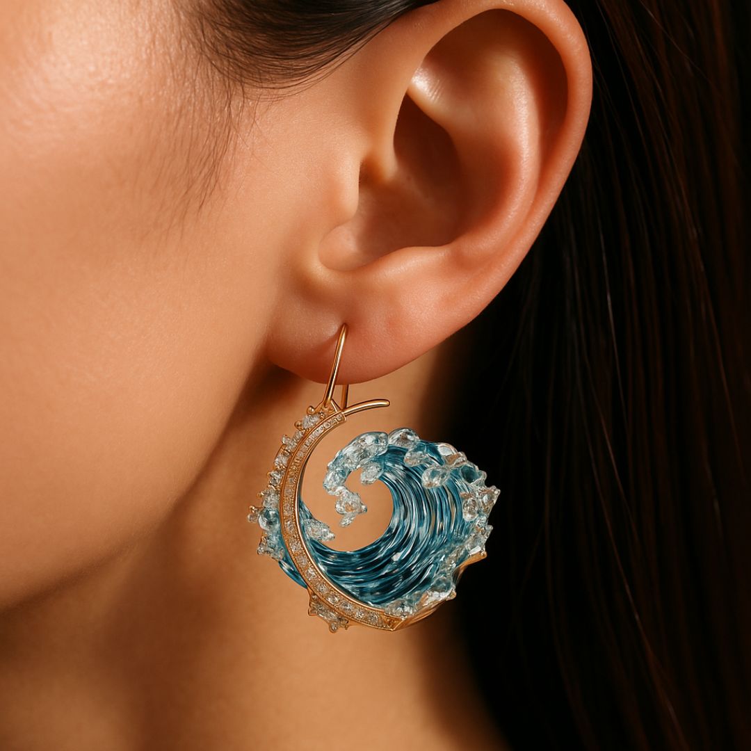 Boucles d'oreilles du Serment de l'Océan