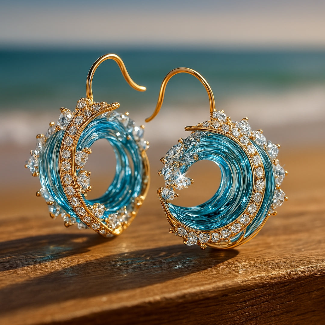 Boucles d'oreilles du Serment de l'Océan