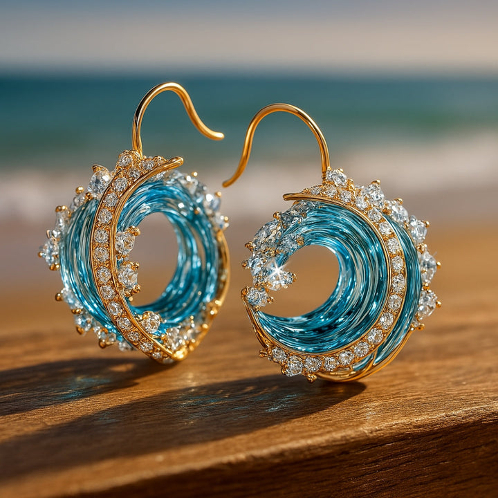 Boucles d'oreilles du Serment de l'Océan