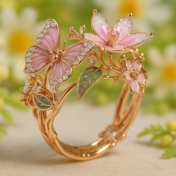 Bague en Zirconia Papillon Nature Bright