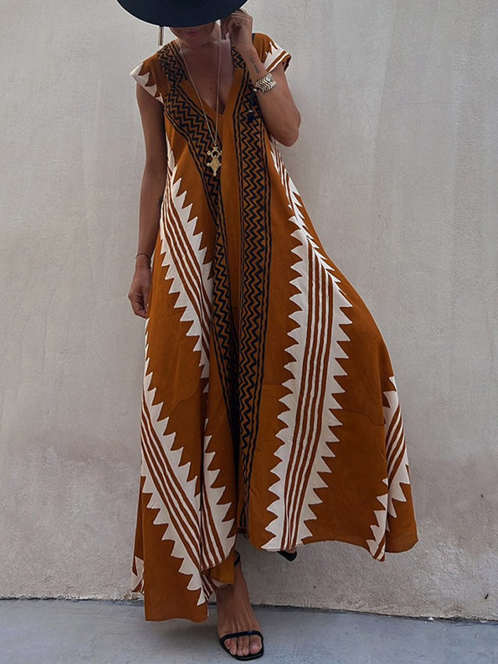 Boho™ | Robe sans manches avec décolleté en V
