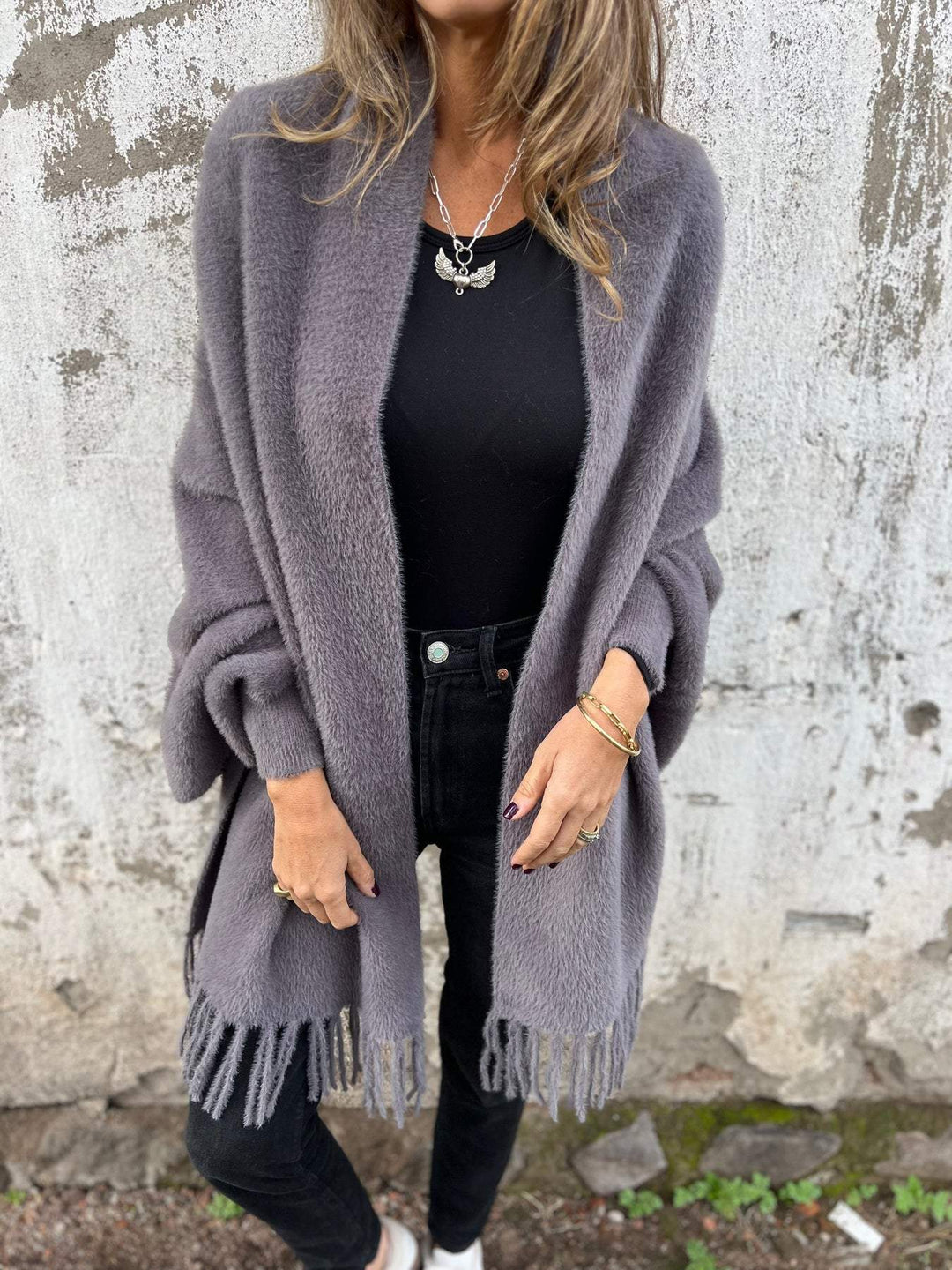 AOIBHE™ - Cardigan Drapé Élégant