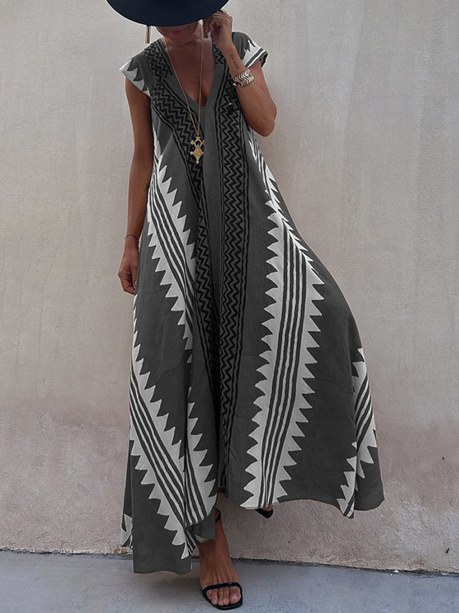 Boho™ | Robe sans manches avec décolleté en V