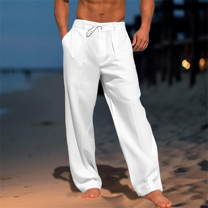 Keely™ | Pantalons en Lin Décontractés pour un Style d'Été