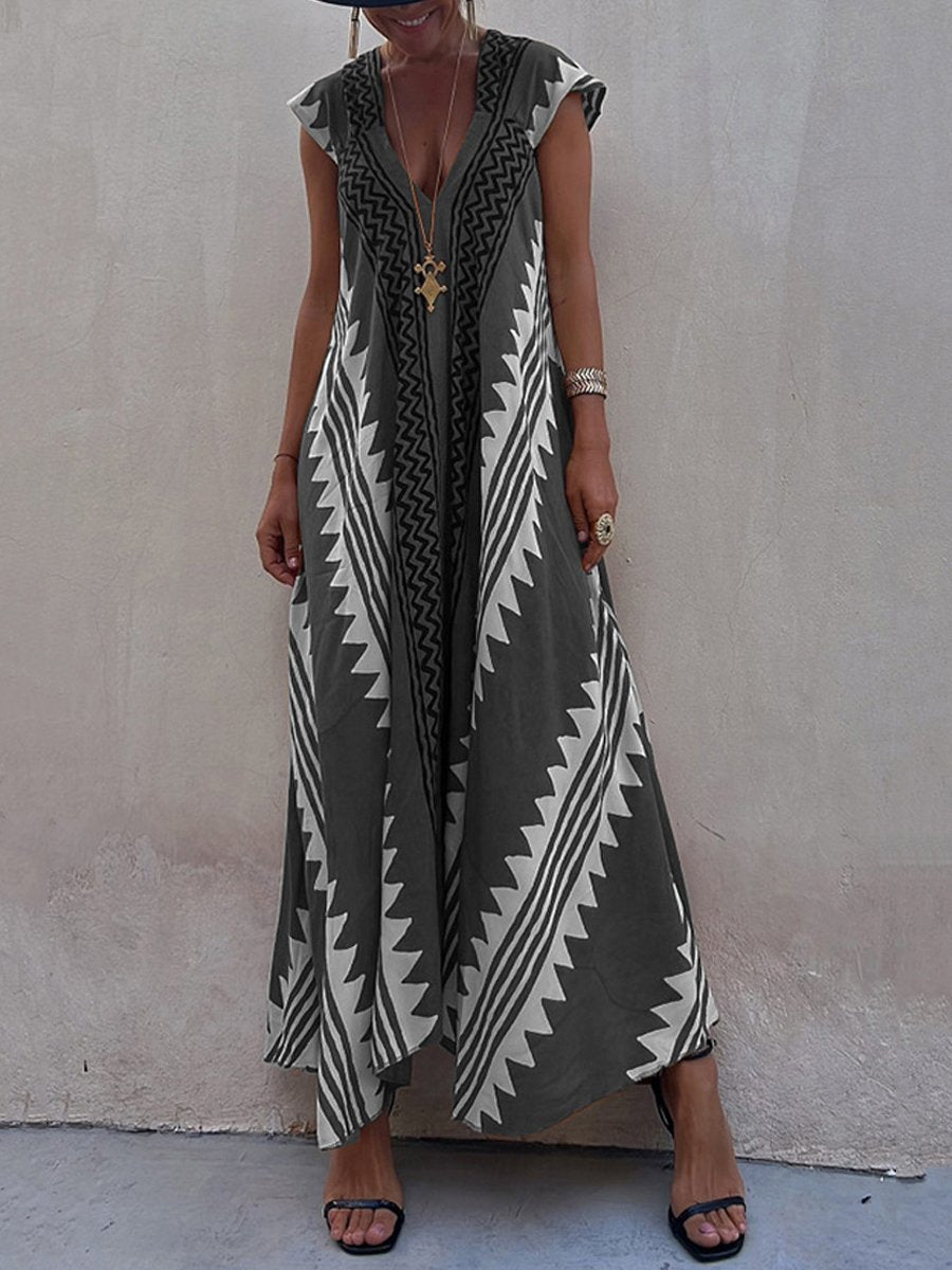 Boho™ | Robe sans manches avec décolleté en V