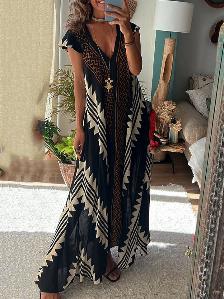 Boho™ | Robe sans manches avec décolleté en V