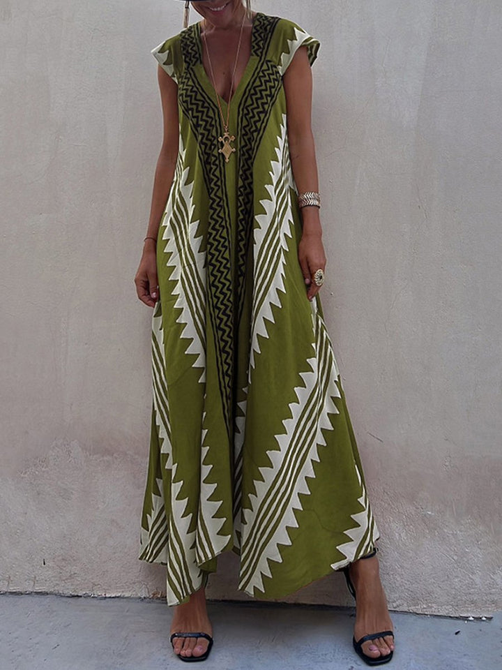 Boho™ | Robe sans manches avec décolleté en V