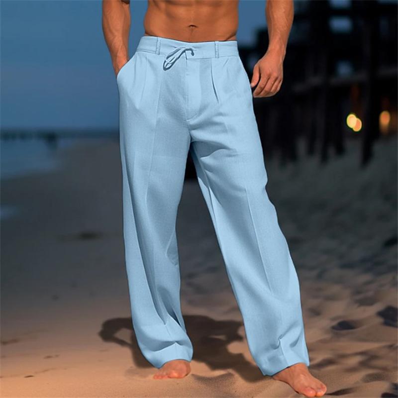 Keely™ | Pantalons en Lin Décontractés pour un Style d'Été