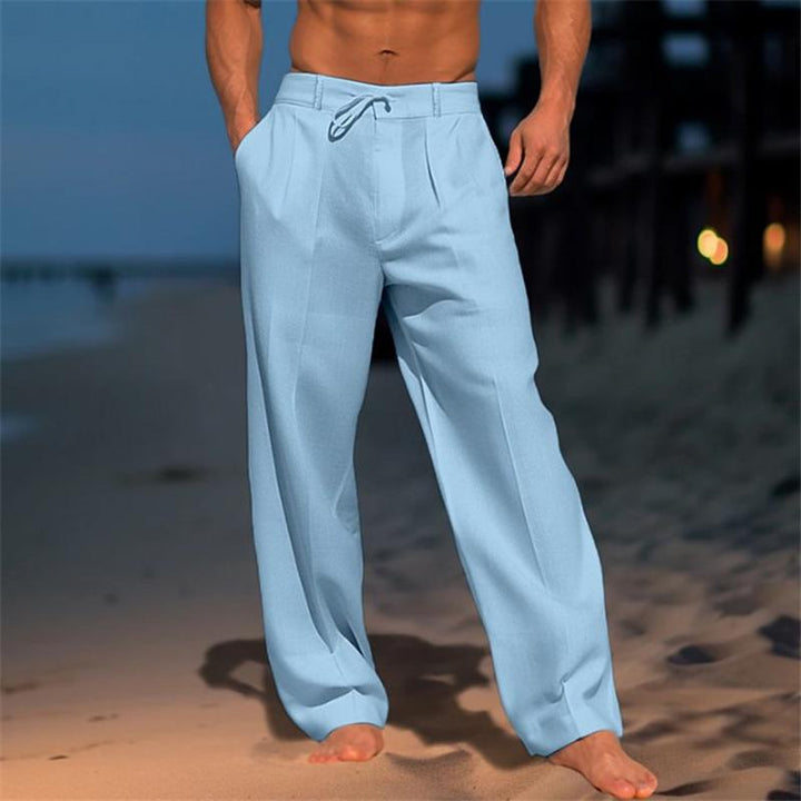 Keely™ | Pantalons en Lin Décontractés pour un Style d'Été