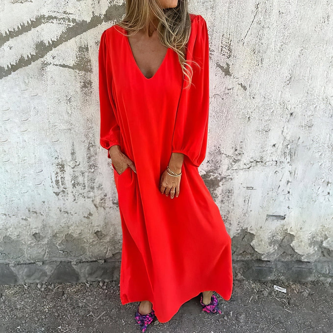 Zalyn™ | Robe Boho Élégante avec Poches