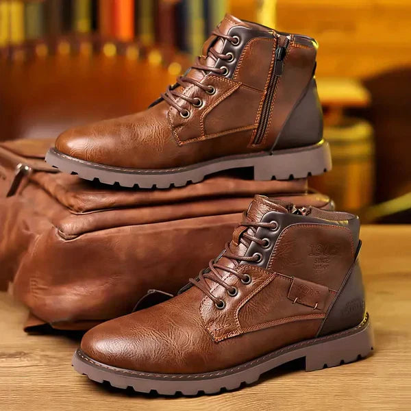 Astrava™ | Bottes à Lacets Élégantes et Résistantes