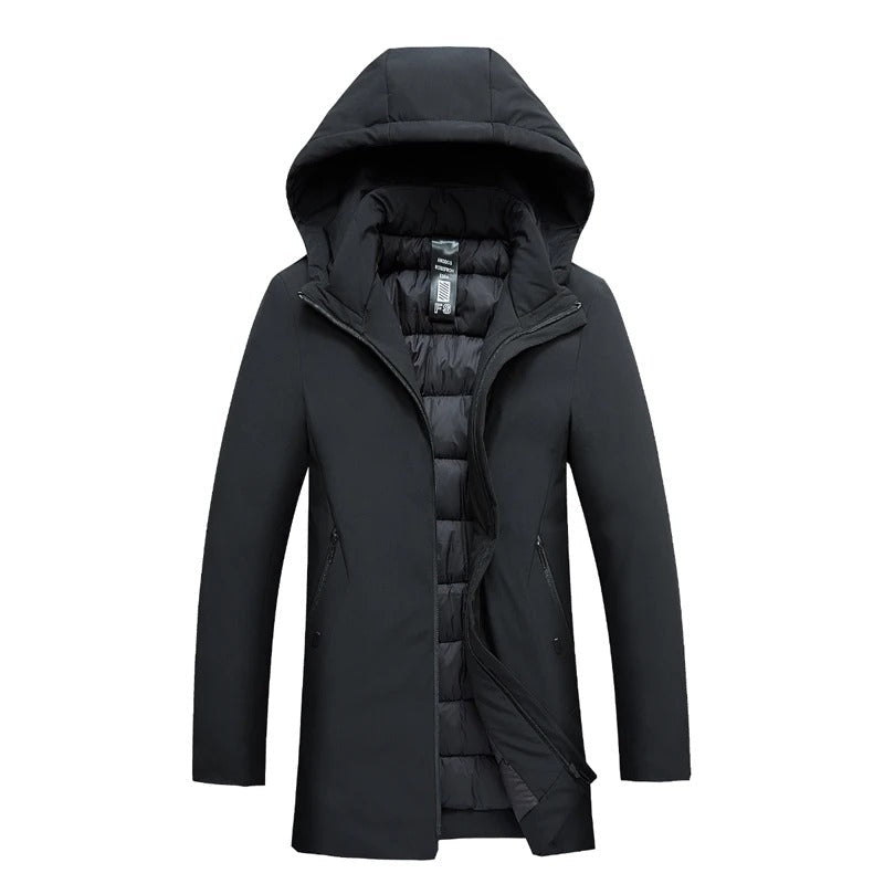 Vorentis™ | Doudoune d'Hiver Élégante avec Capuche
