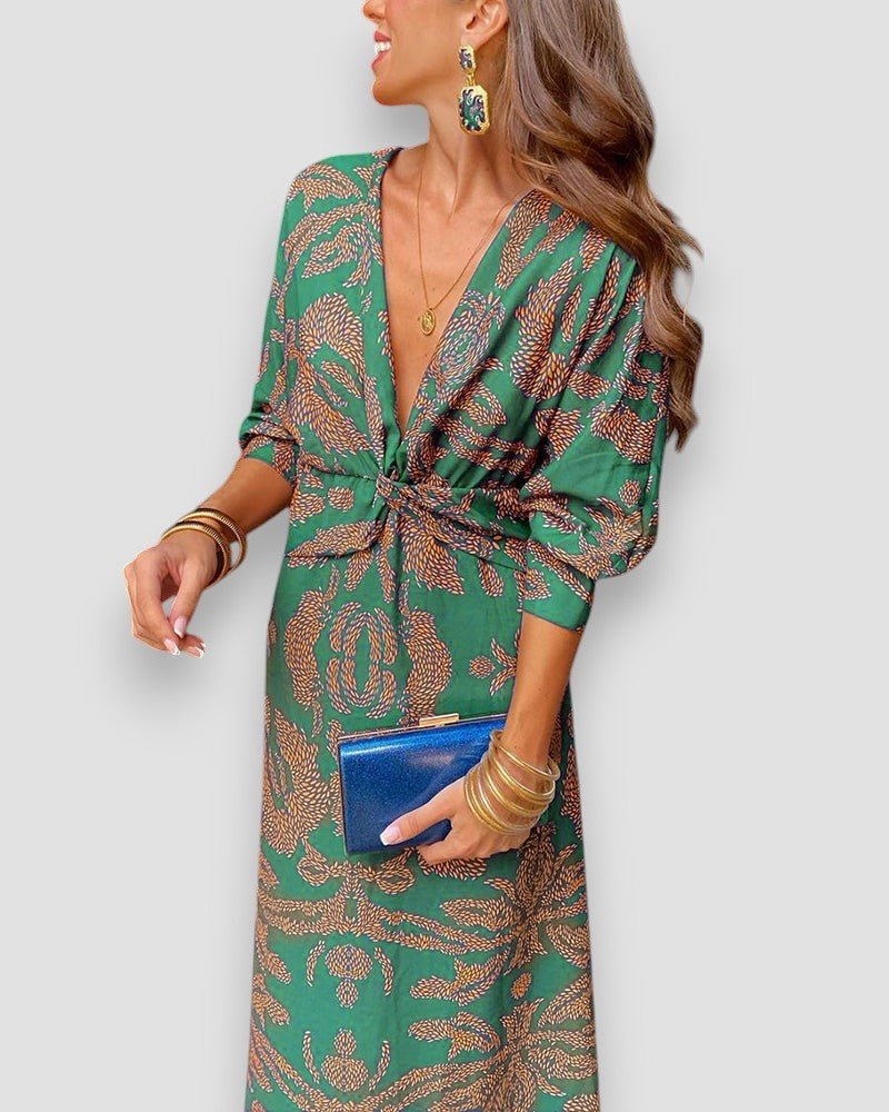 Novi™ | Robe Élégante qui Met en Valeur Votre Silhouette