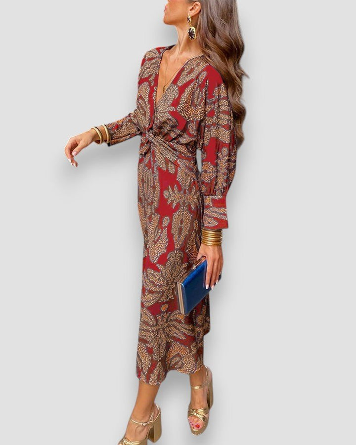 Novi™ | Robe Élégante qui Met en Valeur Votre Silhouette