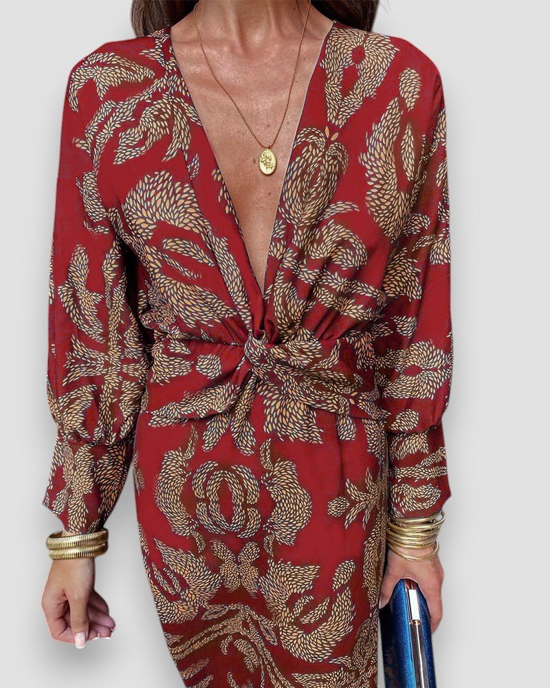 Novi™ | Robe Élégante qui Met en Valeur Votre Silhouette