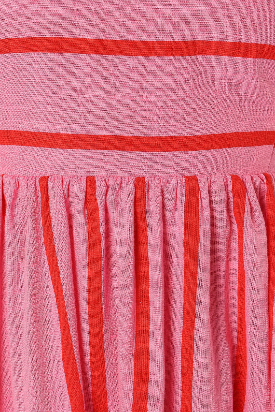 Luella™ | Robe Maxi Élégante en Rose Fluo