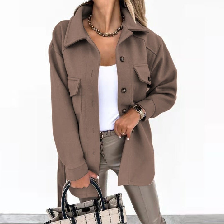Erylia™ | Manteau de chemise à la mode