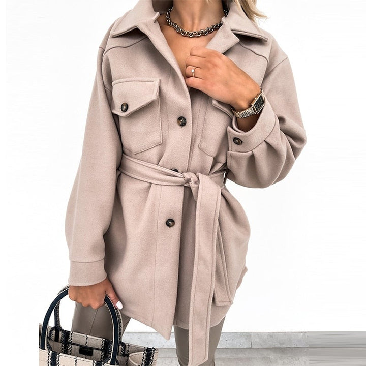 Erylia™ | Manteau de chemise à la mode