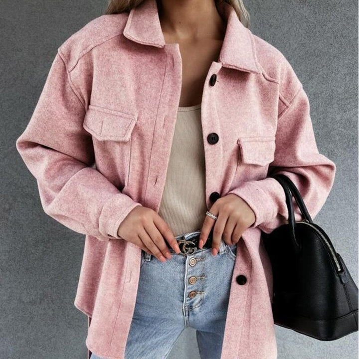 Erylia™ | Manteau de chemise à la mode