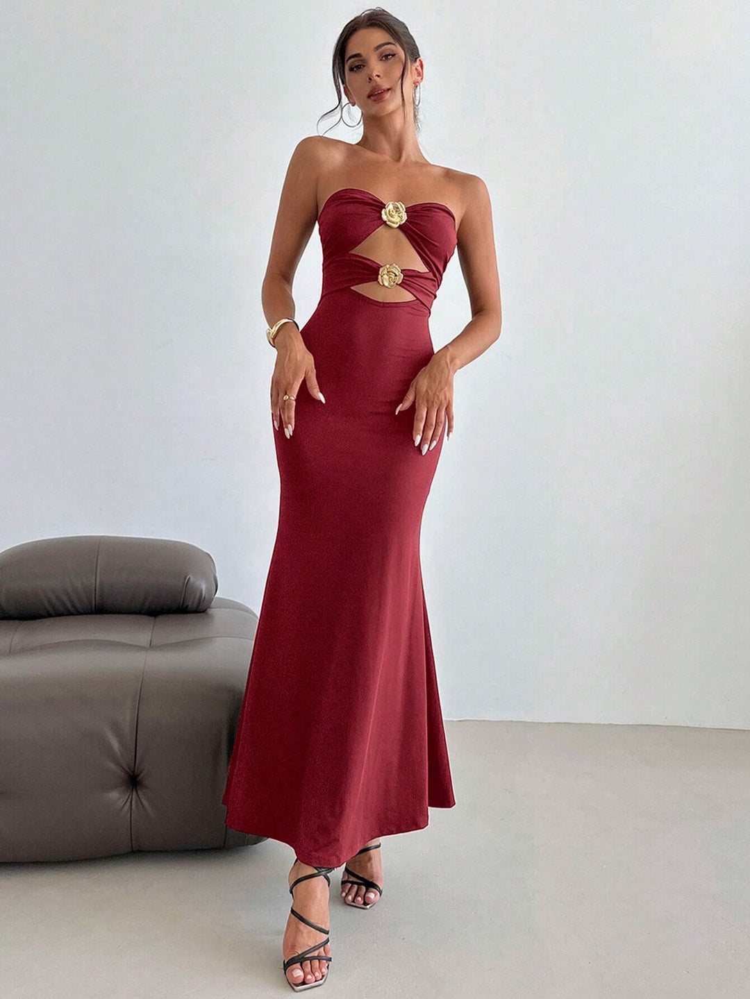 Damia™ | Robe Maxi Bustier Élégante et Sophistiquée