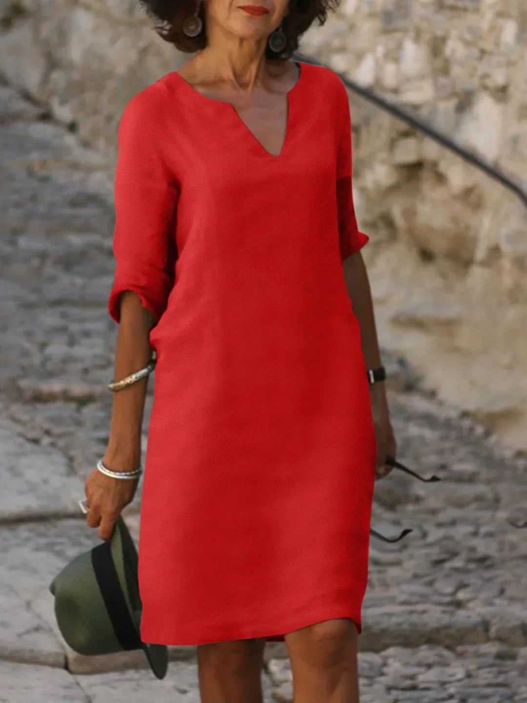 Noemi™ | Robe à décolleté en V