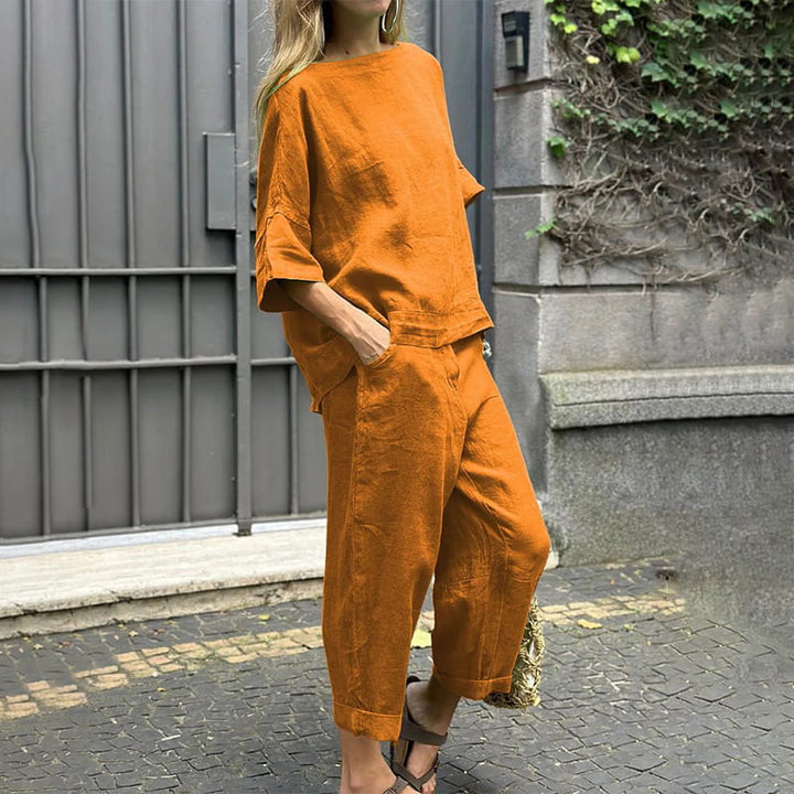 Syara™ | Ensemble de Costume Élégance Décontractée en Deux Pièces