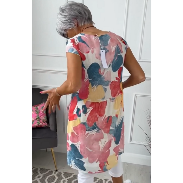 Anya™ | Robe Chemise Élégante Fleurie