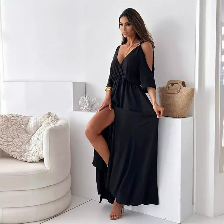 Meint™ | Robe Fendue Élégante et Sensuelle