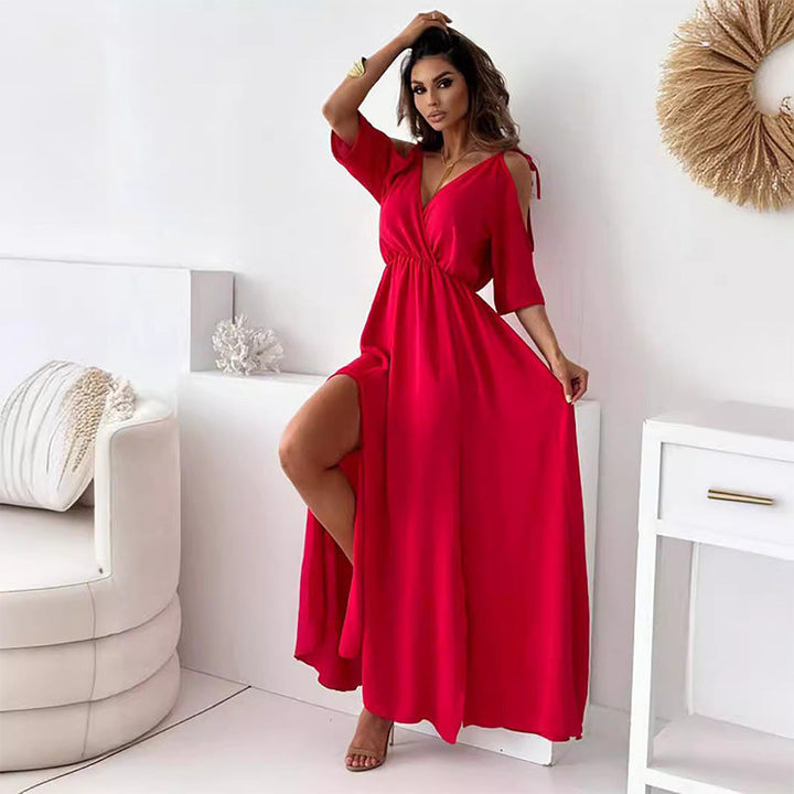Meint™ | Robe Fendue Élégante et Sensuelle