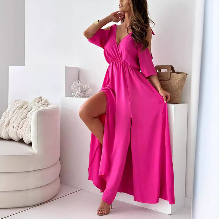 Meint™ | Robe Fendue Élégante et Sensuelle
