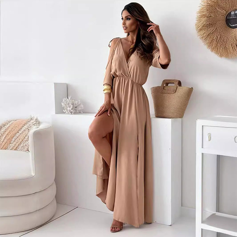 Meint™ | Robe Fendue Élégante et Sensuelle
