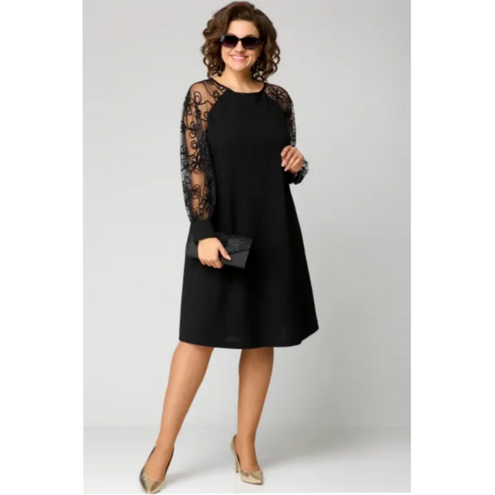 Taren™ | Robe en Dentelle Chic avec Manches Élégantes