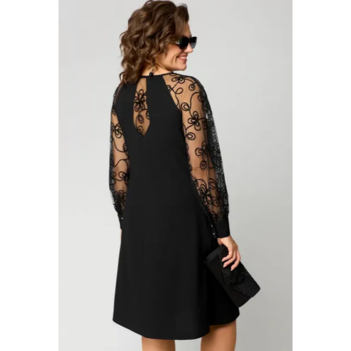 Taren™ | Robe en Dentelle Chic avec Manches Élégantes