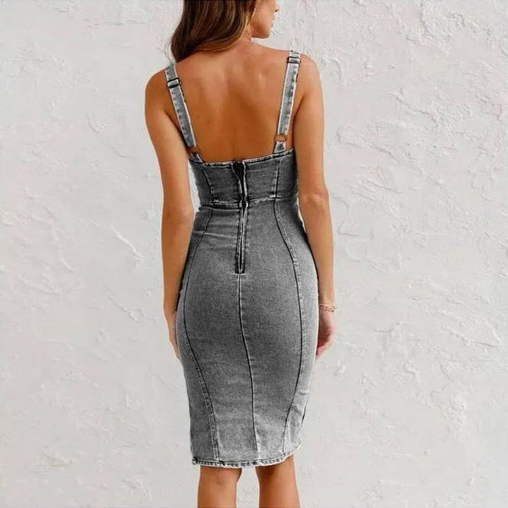 Mona | Robe en denim
