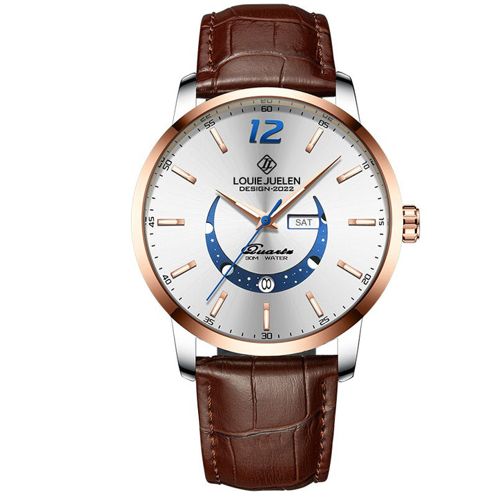 Montre Élégante Luminøse Phase de Lune™