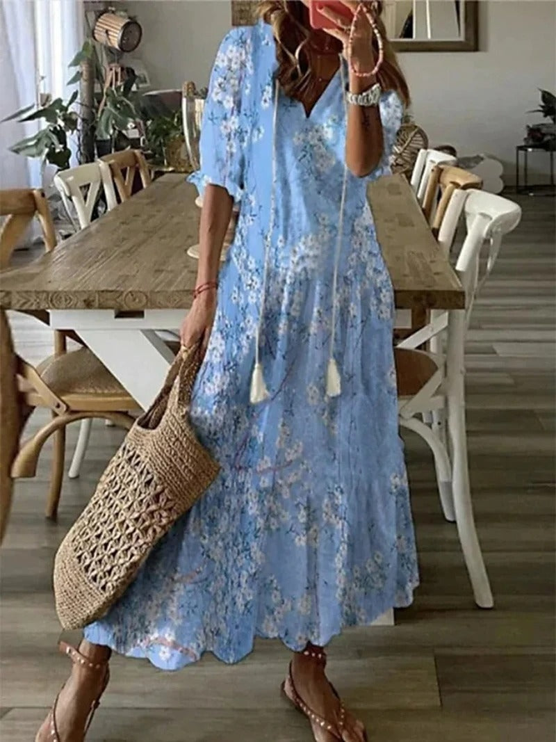 Enzo™ | Robe longue bohème