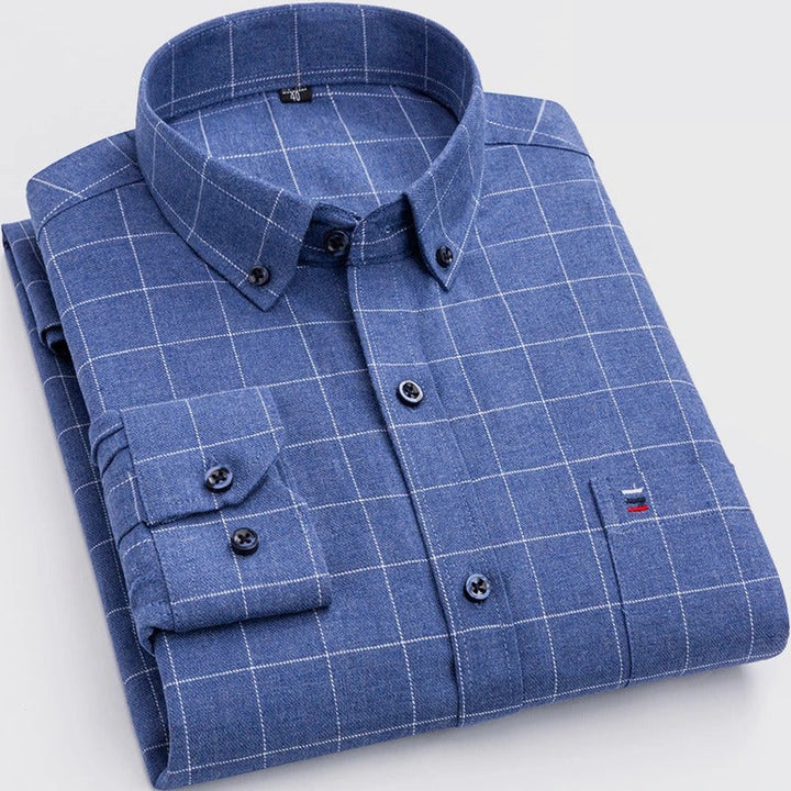 Vanya™ | Chemise à Carreaux Classique avec une Touche Moderne