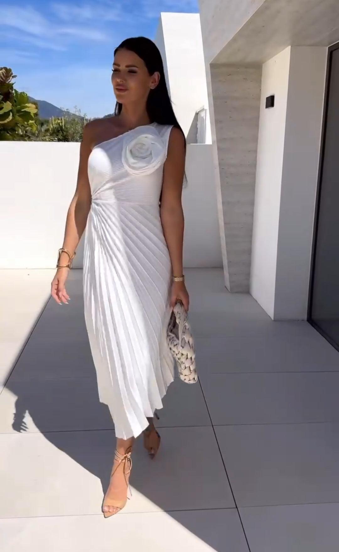 Ines™ | Robe Élégante Minimaliste et Polyvalente
