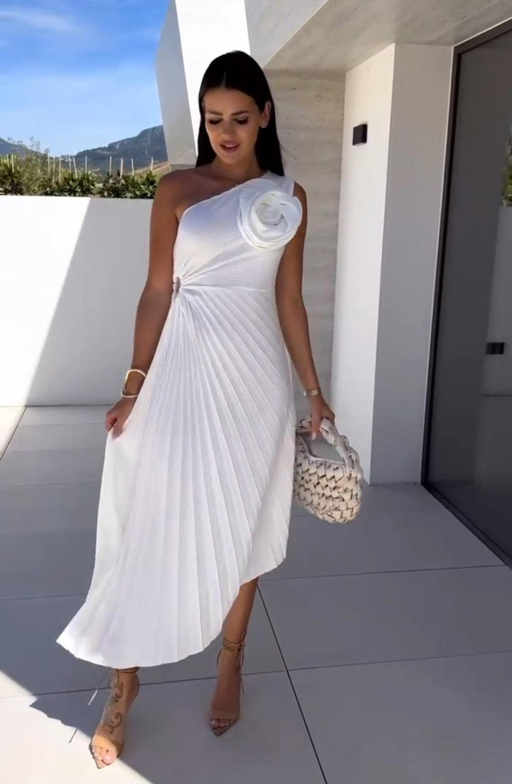 Ines™ | Robe Élégante Minimaliste et Polyvalente
