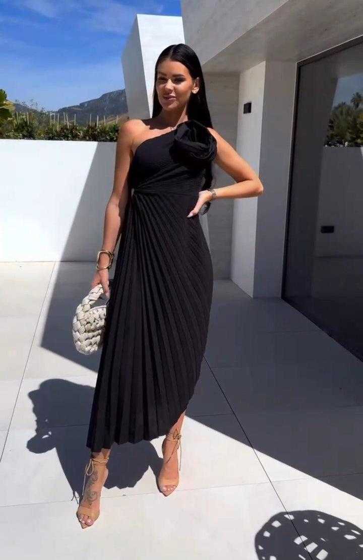 Ines™ | Robe Élégante Minimaliste et Polyvalente