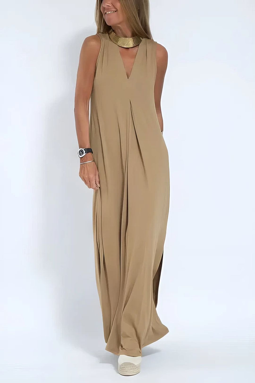 Neva™ | Robe Longue Élégante avec Cardigan Offert