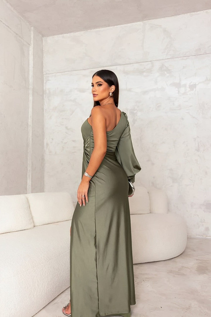 Liro™ | Robe Élégante à Une Épaule